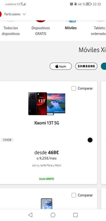 TV Xiaomi de 43'' de regalo al comprar Xiaomi 13T 5G