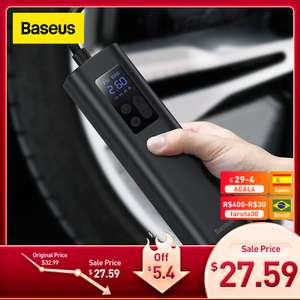 Baseus - Inflador de Neumáticos Digital automático 12V