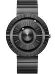 EUTOUR Reloj Hombre Magnetico Designer Cuarzo Sin Vidrio Rodamiento de Bolas Relojes de Pulsera para Hombres con Correa de Acero Inoxidable
