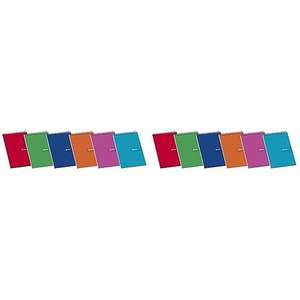 Enri - Pack de 10 blocs de notas espiral con tapa blanda