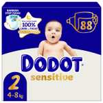 264 PAÑALES DODOT SENSITIVE TALLA 2 (0,15€/PAÑAL)