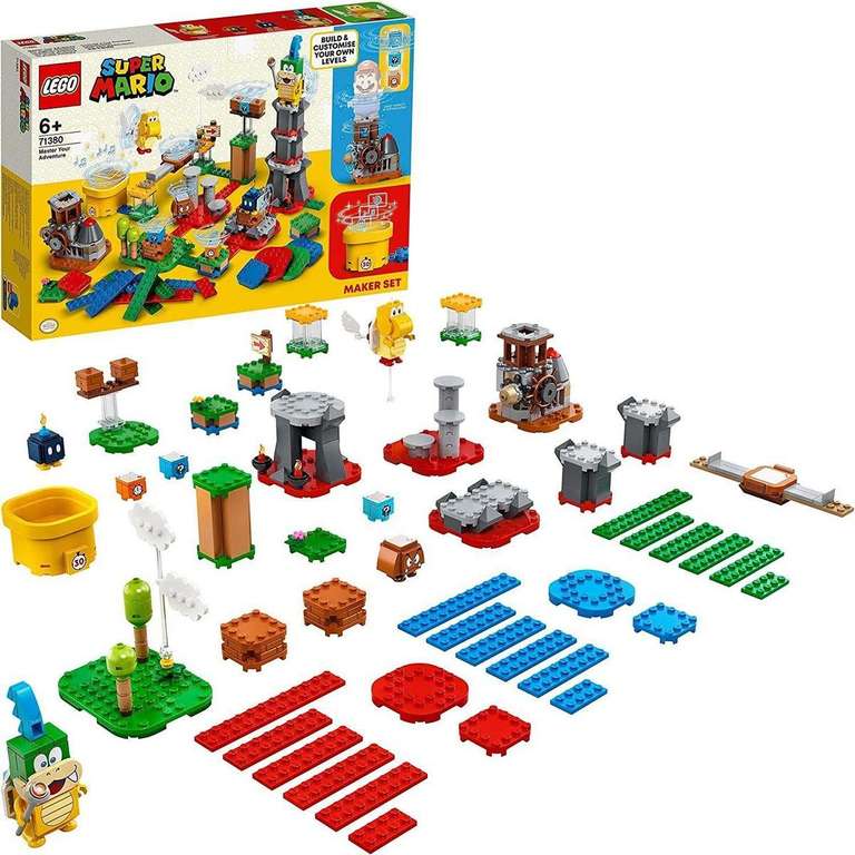 LEGO 71380 Super Mario Set de Creación: Tu Propia Aventura - Producto retirado, precio sin cupones