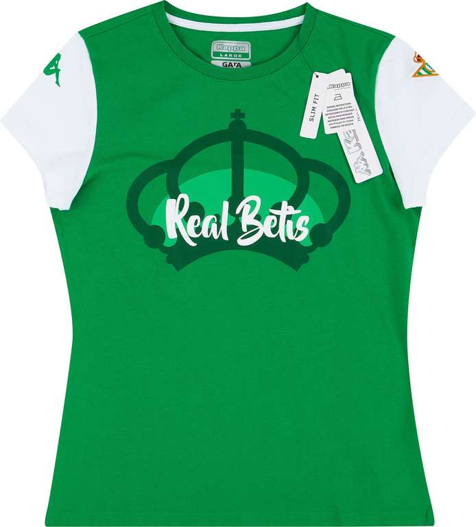 Camiseta para fans del Real Betis Kappa 2020-21 (mujer)