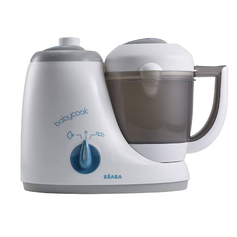 BÉABA Babycook Original, Robot de Cocina para Bebé 4 en 1, Mezcla, Calienta, Cocina al Vapor, Descongela, Comida Casera Rápida