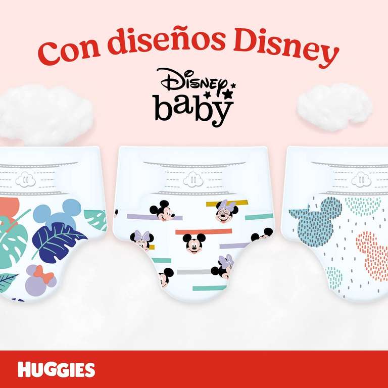 Oferta del día: Huggies Ultra Comfort Pañal para bebé con Disney Talla 3 (4-9 kg), 3 packs x 56 pañales, Total 168 Pañales