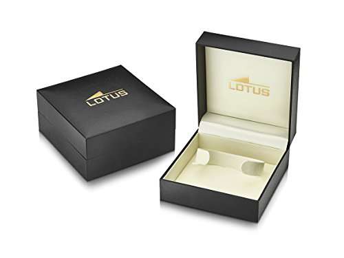 Lotus Watches - Reloj Análogo clásico para Mujer - Cuarzo con Correa en Acero Inoxidable
