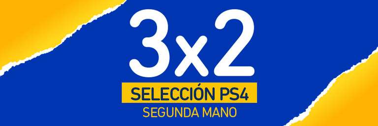 3X2 JUEGOS PS4 DE SEGUNDA MANO » Chollometro