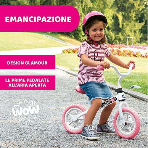 Chicco Bicicleta sin Pedales First Bike para Niños de 2 a 5 Años hasta 25 Kg