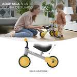 Kinderkraft CUTIE 3 en 1 Minitriciclo, Bicicleta De Equilibrio, Sin Pedales, Triciclo, Ajustable, Multifuncional,Desde 1 Año,hasta 15 Kg