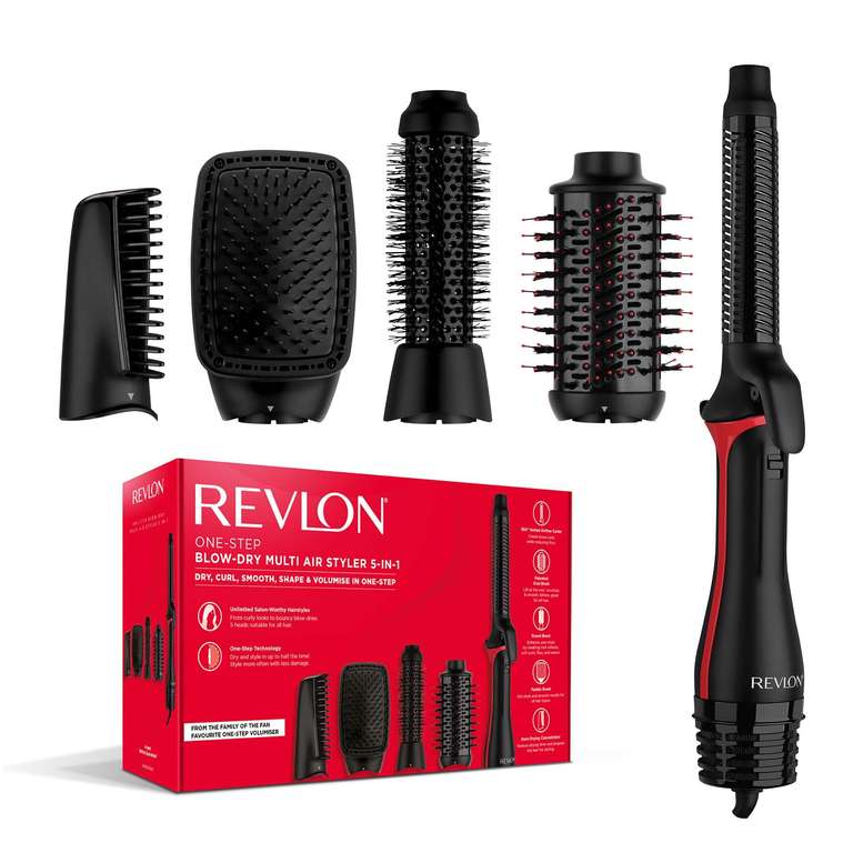 Revlon One-Step Blow-Dry Multi Air Styler 5 en 1 -RVDR5370