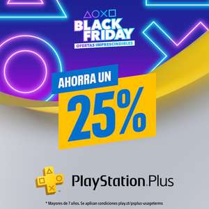 Sony BlackFriday :: -25% en PlayStation Plus | Essential, Extra y Premium