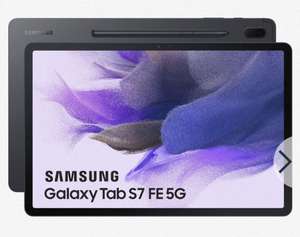 Samsung Galaxy Tab S7 FE 5G con Qualcom, 128GB, 6GB, 31,496 cm - 12,4'' + cupón de 113,22€