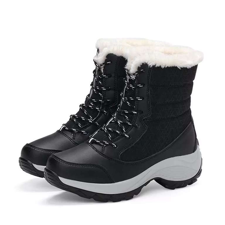 Botines Mujer Zapatos de Botas Invierno Calzado Nieve Y Agua ( Varias Tallas y 2 ) Oferta Para Nuevos Usuarios. » Chollometro