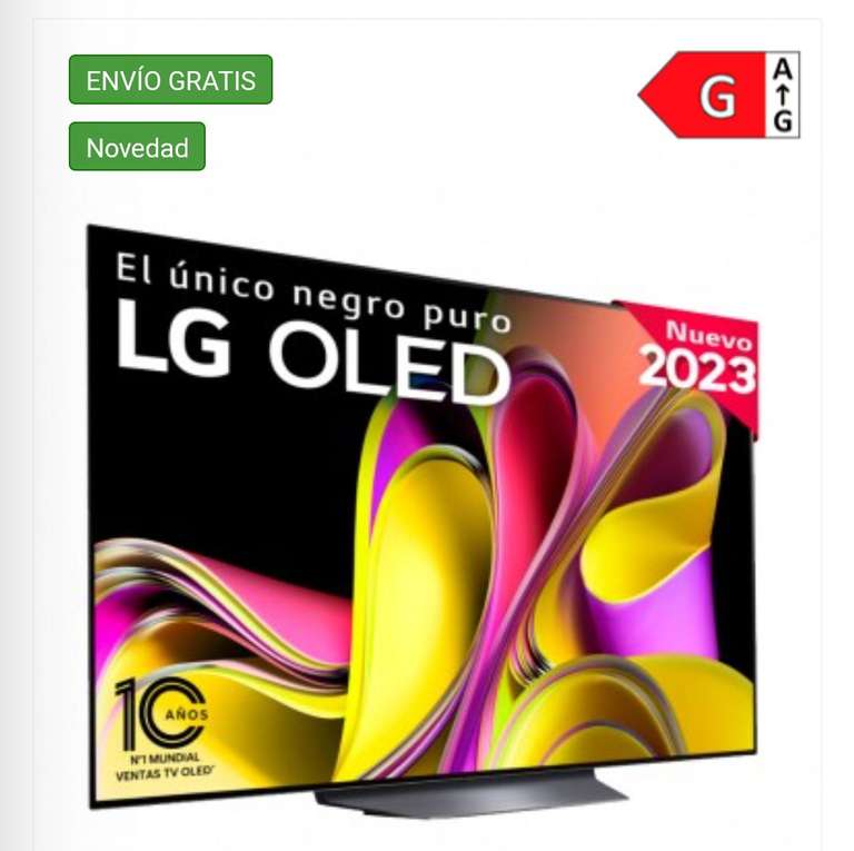 TV OLED - LG OLED55B36LA, 55 pulgadas, UHD 4K, Procesador α7 4K Gen6, Dolby Vision / Dolby ATMOS (2023)