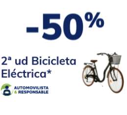 Bicicletas eléctricas 2ª UD AL 50%