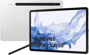 Samsung Galaxy Tab S8 de 128Gb wifi (modelo 256Gb por 569€) / ( modelo con 5G, la de 128Gb por 664€ ) (modelo con 5g de 256Gb por 711€ )