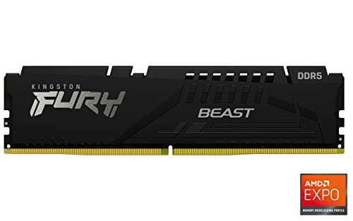 Kingstn FURY Beast DDR5 32GB (2x16GB) 5200MT/s CL40