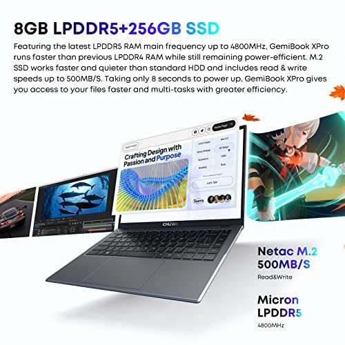 Portátil Gemibook Xpro Laptop PC 14