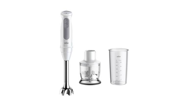 Braun Batidora de mano MultiQuick 5 MQ50201M, tecnología PowerBell Plus, 21 niveles de