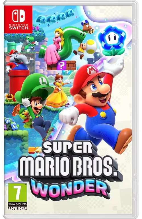 Super Mario Bros Wonder - Nintendo Switch [PAL ES] [31,48€ NUEVO USUARIO]