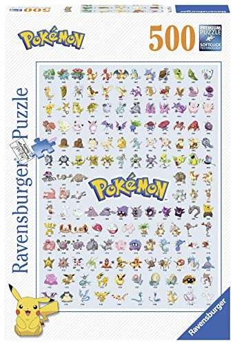 Ravensburger - Puzzle Pokémon, 500 Piezas, Puzzle Adultos