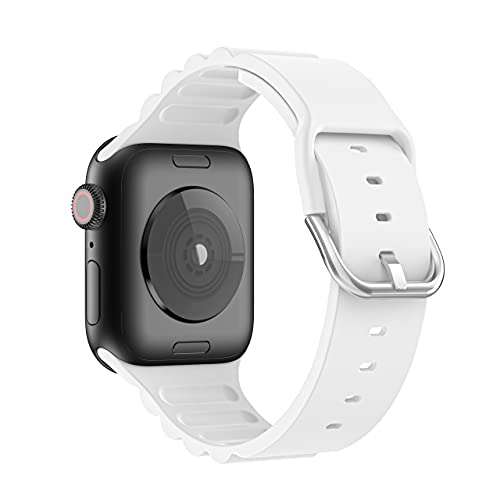 Correas Compatible con Apple Watch, 38 40 41 42 44 45 mm, iWatch Series 8/7/6/5/4/3/2/1/ SE (9 colores + MAS MODELOS EN DESCRIPCIÓN)