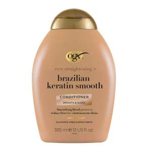 Acondicionador OGX Brazilian Keratin Smooth (sin sulfatos ni parabenos)