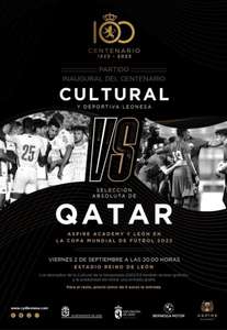 Cultural Leonesa vs Selección de Qatar