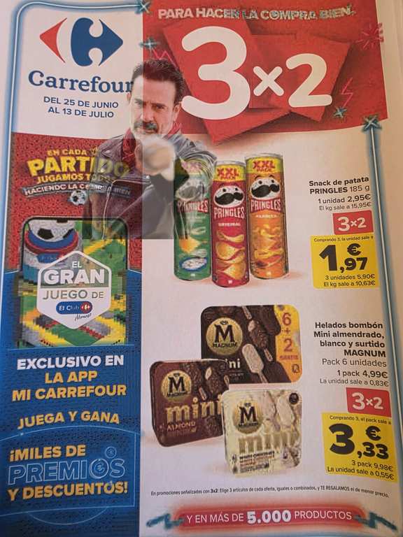 Imagen de Folleto Carrefour 3×2 ( Del 25 de