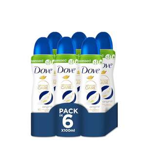 Dove Advanced Care Desodorante pack de 6 Unidades