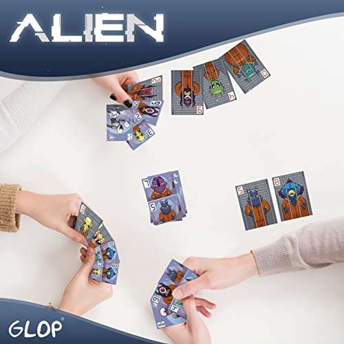 Glop Alien - Juego de Cartas para Niños y Adultos (Aplicar cupón 2€)