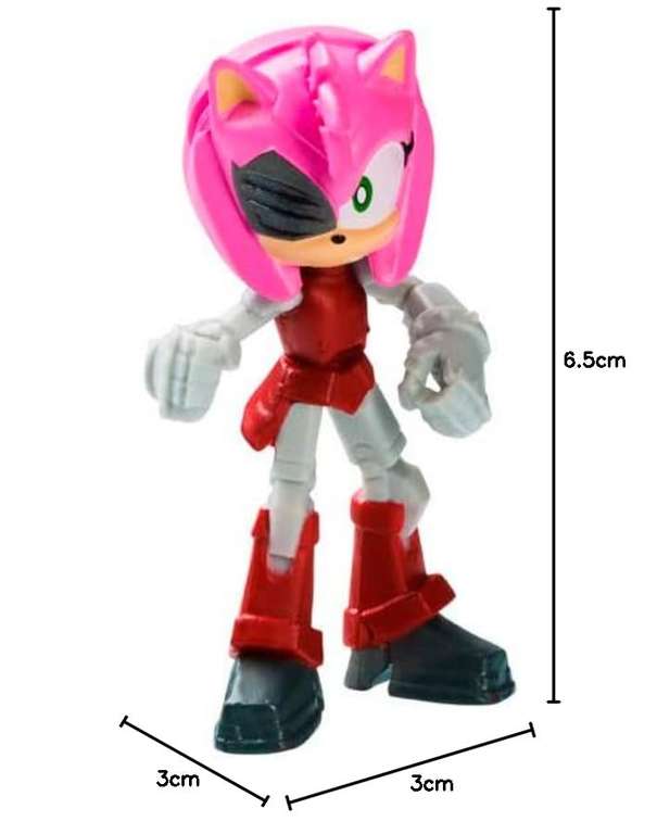 Bizak Sonic Prime Pack de 8 figuras de 6,5 cm de alto, en caja deluxe que incluye 2 figuras sorpresa exclusivas Surtido 2