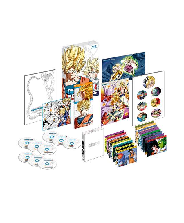 Dragon Ball Z y Super (Edición Coleccionista) - Blu-ray con 18 Películas (2 Especiales) y material exclusivo. Castellano, Japonés y más
