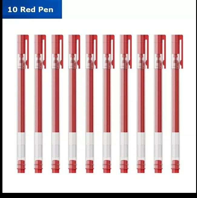10 Bolígrafos de gel Xiaomi (varias opciones de colores)
