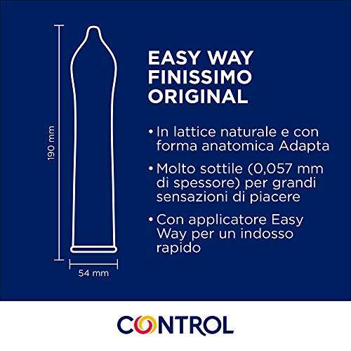 Caja 24 - Control Preservativos Easy Way Finissimo