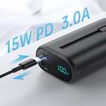 Power Bank 10800mAh Bateria Externa para iPhone con Cable Incorporado