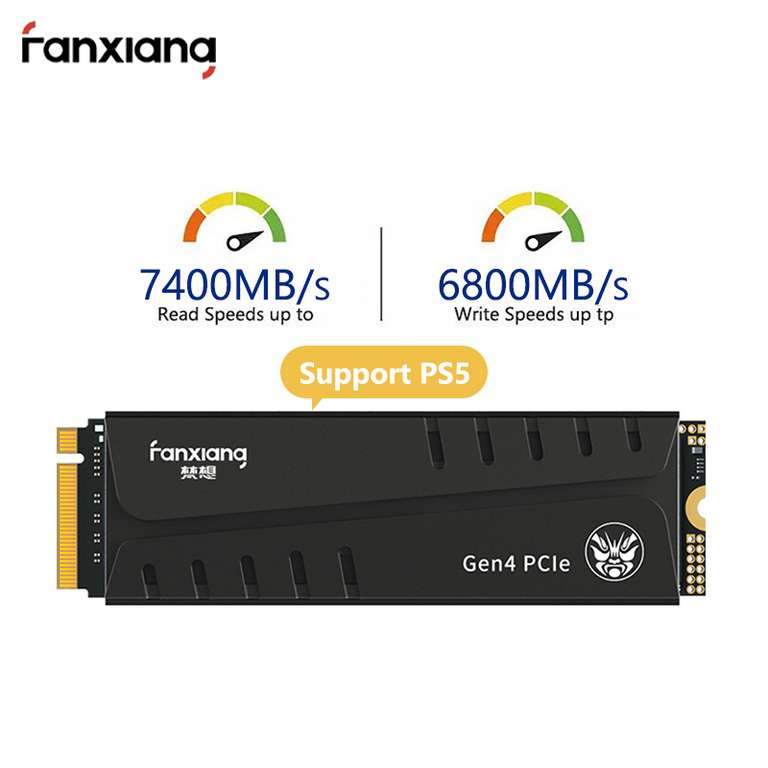SSD NVME Fanxiang 2TB Gen4