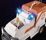 PLAYMOBIL Duck ON Call 70916 Vehículo de Emergencia Ambulancia, con luz y Sonido