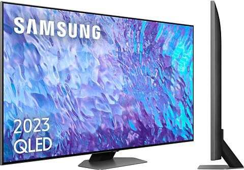 TV QLED 55" - Samsung TQ55Q80CATXXC, UHD 4K, Smart TV, Inteligencia Artificial, Quantum Dot(AHORA MAS REBAJADO)