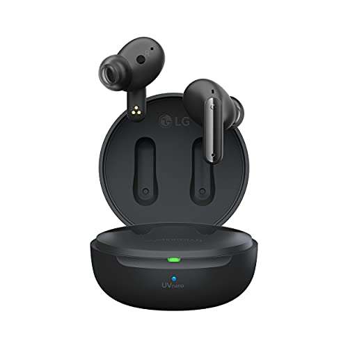 LG Tone DFP8 - Auriculares in-Ear con Bluetooth (Sonido meridiano y cancelación de Ruido Activa, Compatible con Siri y Google Assistant,