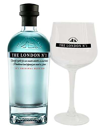 Ginebra premium The London Nº1 - Pack The London Nº1 700ml y Copa de regalo