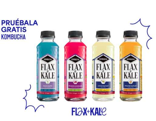 Prueba gratis Kombucha Flax&Kale (Reembolso)