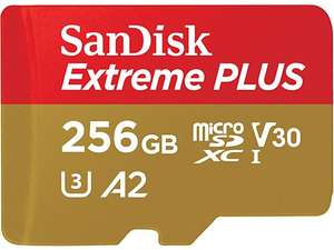 Tarjeta Micro SDXC SanDisk Extreme PLUS, 256 GB, Lectura hasta 200 MB/s