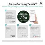 Samsung TV Crystal UHD 2023 75CU7105 - Smart TV de 75", Procesador Crystal UHD, Diseño Air Slim, Q-Symphony , Contrast Enhancer con HDR10+