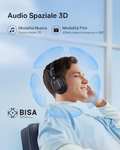 Baseus Cascos Bluetooth Cancelación de Ruido Activa, Reproducción 100H, Audio Hi-Res , Espacial, Micrófonos (Cupon de 20)