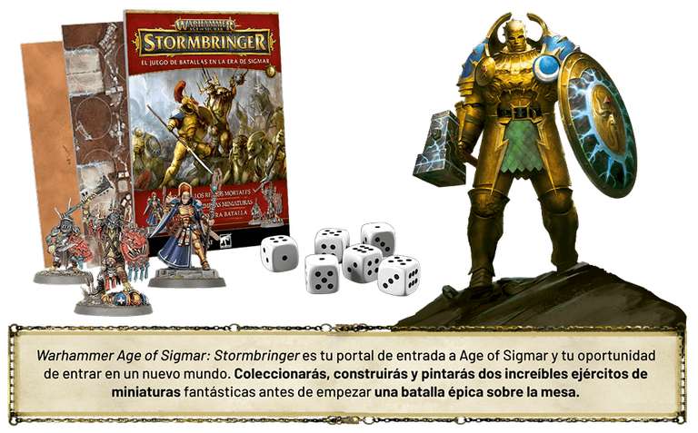 Warhammer Age of Sigmar: Stormbringer con un 10% de descuento en toda la colección | Oferta en los tres primeros fascículos.