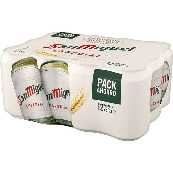 36 SAN MIGUEL Cerveza rubia premium especial pack