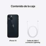 Apple iPhone 14 (512 GB) - Negro Noche (también colores negro y rojo)