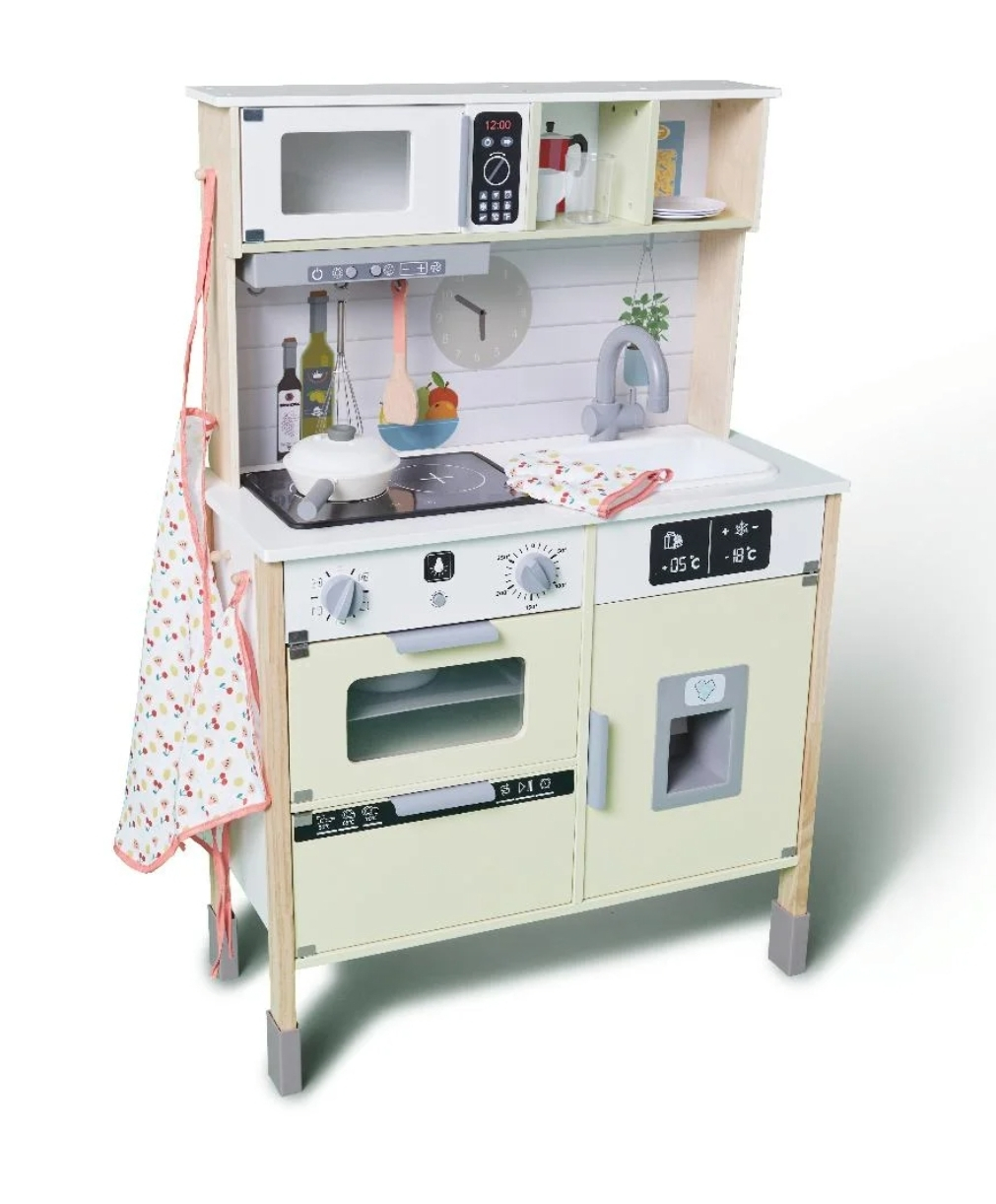Cocina de juguete de madera