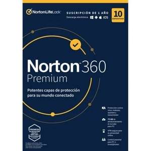 Norton 360 Premium 10 Dispositivos 1 Año